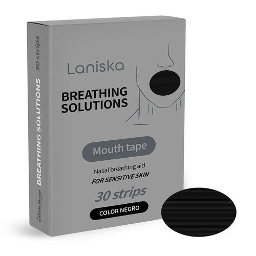 LANISKA LA-B07-0044-01 30Pcs Lavender Oil Anti Snoring Patch Sleep Aid Nasal Breathing Support - 1