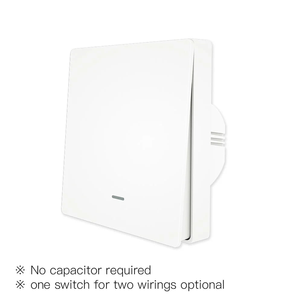 ZigBee Smart Button Switch EU Version TUYA APP Voice Control Wall Remote Control for Amazon Alexa Google Home - 1 Gang / White - 3