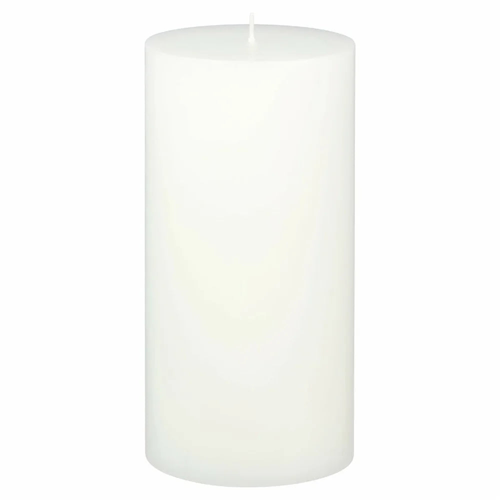 7x15cm Classic White Flat Top Pillar Candle Unscented Dinner Table Decorative Candle for Home Lighting Party Emergency - 1