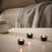100Pcs Unscented Candles Smokeless 4-Hour Burn Time Round Candles with Aluminum Cup - 6