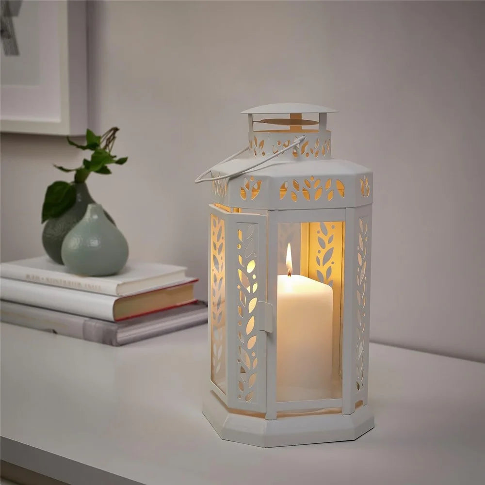 5Pcs Unscented Pillar Candles Smokeless Natural Wax Candle Set for Home Party Emergency Use - 3