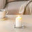 4Pcs 8cm Height Unscented Pillar Candles Long Burning Time Smokeless Candles for Home Decor Dinner Emergency - 5