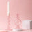 European Style Candle Holder Decorative High Borosilicate Glass Hotel Home Candlestick - Green - 3
