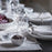 3Pcs Round Minimalist Clear Glass Candle Holders for Home Decor Aromatherapy Dining - 4
