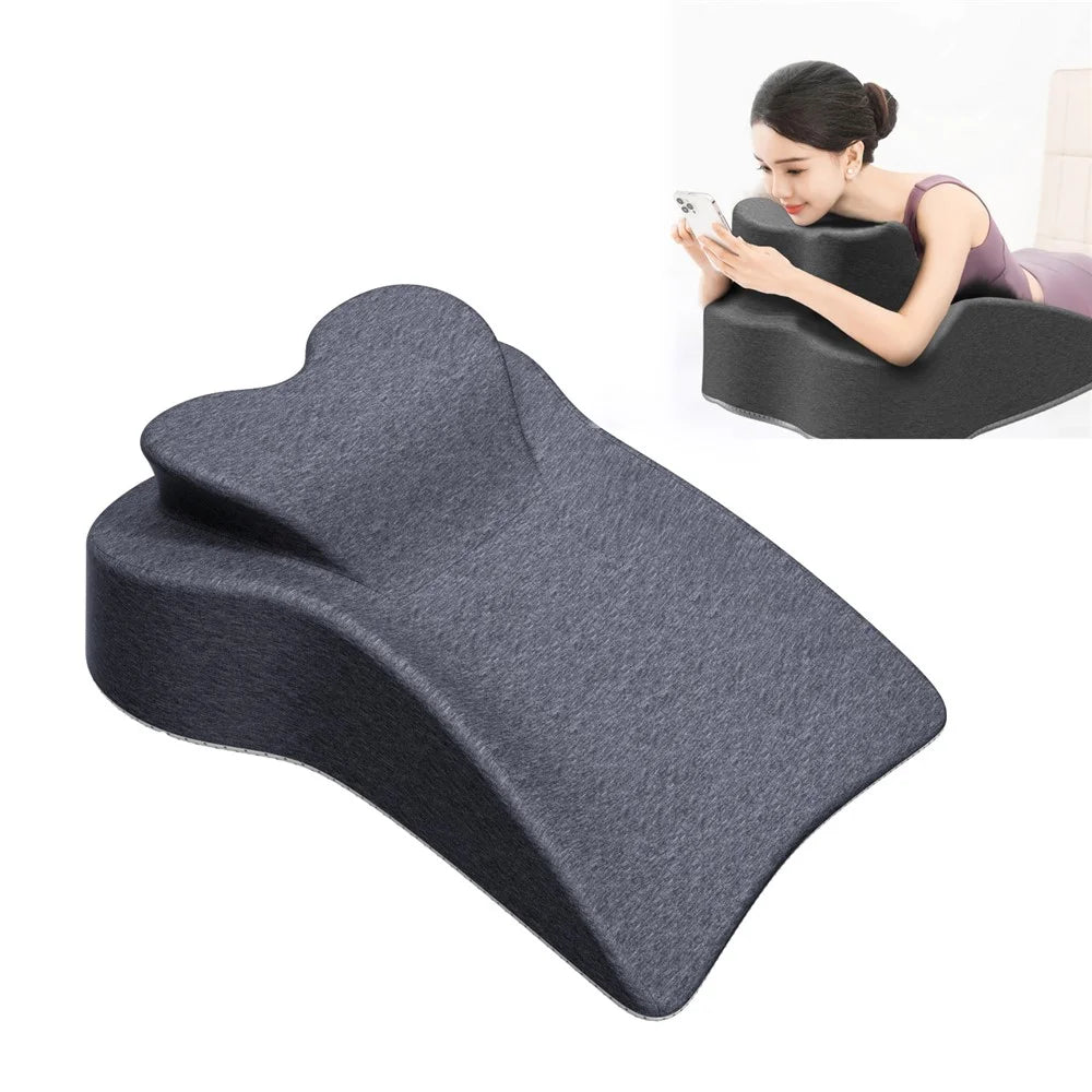 Heart Shape Integrated Couple Positioning Pillow Multifunction Memory Foam Intimate Support Cushion - 1