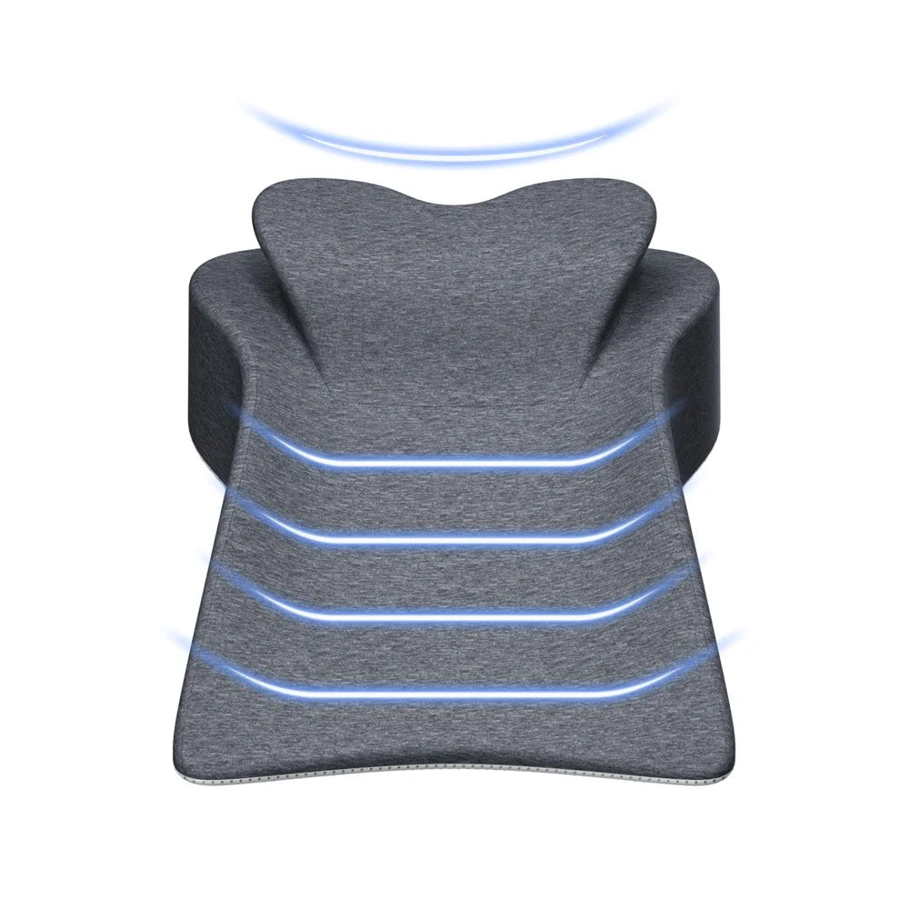 Heart Shape Integrated Couple Positioning Pillow Multifunction Memory Foam Intimate Support Cushion - 3