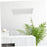 Iron Wall Mounted Key Holder Mail Organizer Hanger Hook Storage Rack for Home Entryway - Black - 6