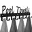 Towel Rack with 8 Hooks Wall Mounted Hanger for Bathroom Pool Shower Clothes Towels Keys Storage - 1