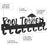 Wall Mounted Towel Rack 8 Hooks Hanger for Bathroom Pool Shower Clothes Key Holder Storage Organizer - 2