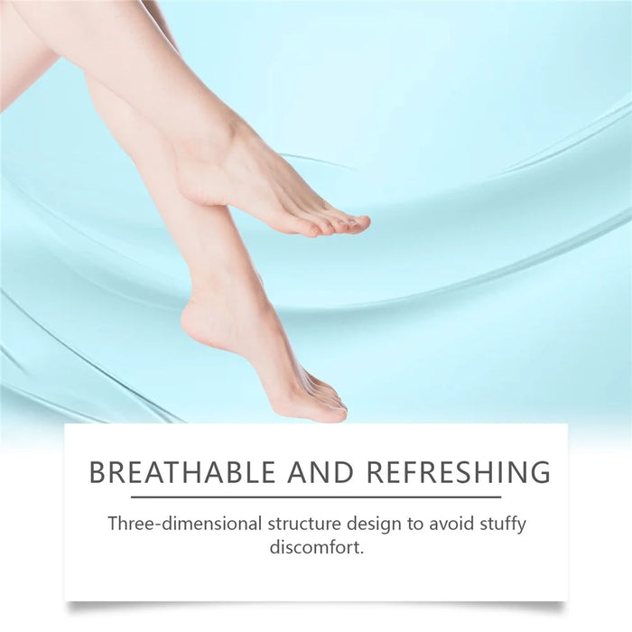 HOUKEA HK-B07-0132-01 2Pcs Ergonomic Silicone Toe Separators for Toe Stretching Relaxation - 4