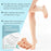 HOUKEA HK-B07-0132-01 2Pcs Ergonomic Silicone Toe Separators for Toe Stretching Relaxation - 7