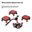 4Pcs Heavy Duty Furniture Mover Dolly Appliance Roller Moving Tool Set with 360 Degree Rotating Wheels - 3