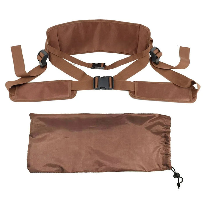 Yoga Meditation Posture Corrector Belt Spine Support Strap for Sitting Practice  /  Back Pain Relief - 1
