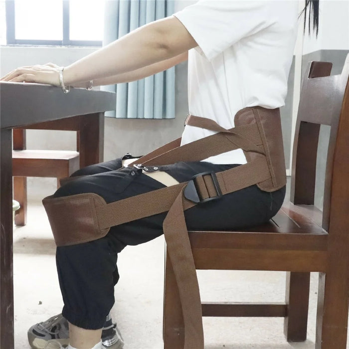 Yoga Meditation Posture Corrector Belt Spine Support Strap for Sitting Practice  /  Back Pain Relief - 5