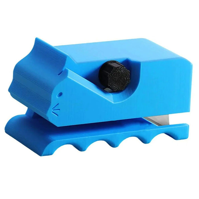 DIY Cat Scratcher Cardboard Cutter 3D Printed Corrugated Board Stripper Cutting Tool - Blue - 1