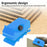 DIY Cat Scratcher Cardboard Cutter 3D Printed Corrugated Board Stripper Cutting Tool - Blue - 3