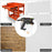 High Pressure Washer Organizer Wall Mount Foam Cannon Holder Storage Rack for 7 Nozzles 6 Wands - 3