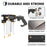 High Pressure Washer Organizer Wall Mount Foam Cannon Holder Storage Rack for 7 Nozzles 6 Wands - 5