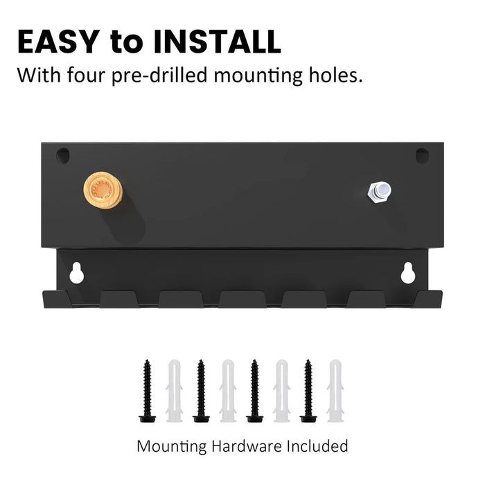 High Pressure Washer Organizer Wall Mount Foam Cannon Holder Storage Rack for 7 Nozzles 6 Wands - 6