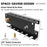High Pressure Washer Organizer Wall Mount Foam Cannon Holder Storage Rack for 7 Nozzles 6 Wands - 7