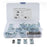 50PCS U Clips M4 M5 M6 M8 Clip-On Nuts Small Parts for Cars and Motorcycles - 1