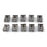 50PCS U Clips M4 M5 M6 M8 Clip-On Nuts Small Parts for Cars and Motorcycles - 3