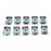 50PCS U Clips M4 M5 M6 M8 Clip-On Nuts Small Parts for Cars and Motorcycles - 4
