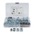 80PCS Cars Motorcycles Clip Nuts M4 M5 M6 M8 U Clips Replacement Screw Base Fasteners - 1