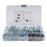 80PCS Cars Motorcycles Clip Nuts M4 M5 M6 M8 U Clips Replacement Screw Base Fasteners - 2