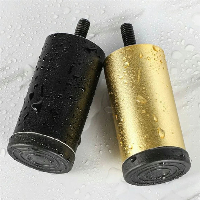 4Pcs 8cm Furniture Legs Risers Feet Support for Washing Machine  /  Refrigerator  /  Sofa  /  Cabinet - Gold - 5
