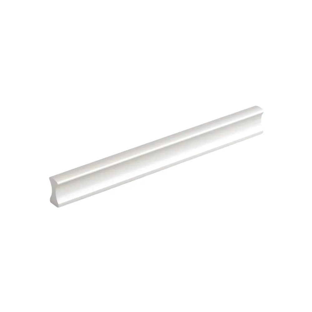 Drawer Pull 128mm Hole Center, 150mm Length Aluminum Alloy Kitchen Cabinet Handle Furniture Hardware - Matte Silver - 1