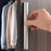 Drawer Pull 160mm Hole Center, 185mm Length Aluminum Alloy Kitchen Cabinet Handle Furniture Hardware - Matte Silver - 5