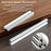 Drawer Pull 192mm Hole Center, 220mm Length Aluminum Alloy Kitchen Cabinet Handle Furniture Hardware - Matte Silver - 3