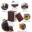3Pcs Kitchen Cleaning Sponge Silicon Carbide Rust Removal Scrubber Block for Pots Pans Sinks Tiles - Brown - 4