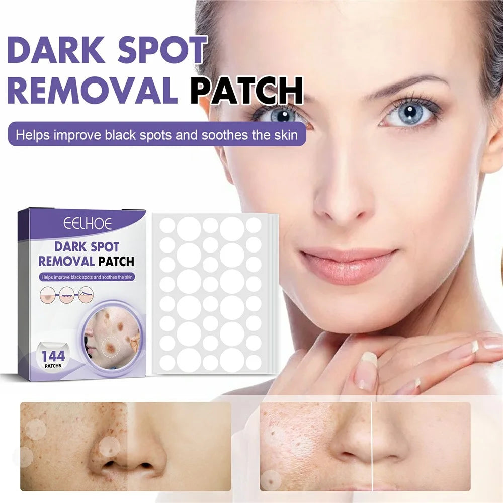 EELHOE 144Pcs Spot Treatment Patches Dark Spot Remover Skin Brightening Stickers, EEA08-A113-144-VT1 - 3