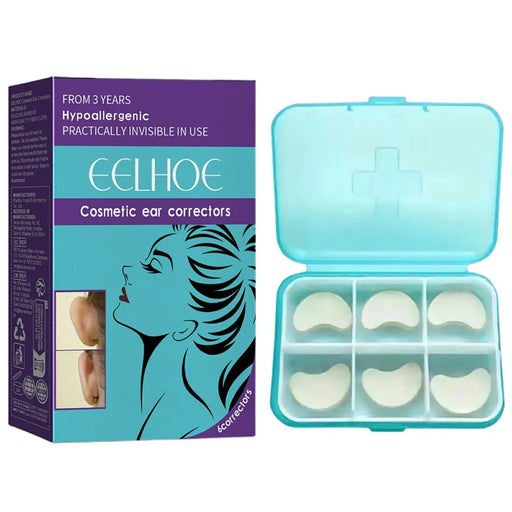 EELHOE 6Pcs Ear Corrector Stickers Ear Support Adhesives Protruding Ear Shaping Patches, EEA08-A150-6-BU1 - 1