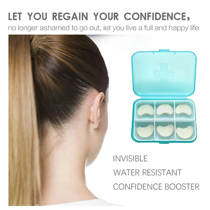 EELHOE 6Pcs Ear Corrector Stickers Ear Support Adhesives Protruding Ear Shaping Patches, EEA08-A150-6-BU1 - 4