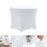 5ft Modern Stretch Round Table Cover for Hotel Wedding Banquet Solid Color Tablecloth, 153 x 75cm - White - 2