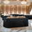 4ft Table Skirt for Rectangle Table Stretchable Wrinkle Resistant Tablecloth for Wedding Party, 122 x 60 x 76cm - White - 3