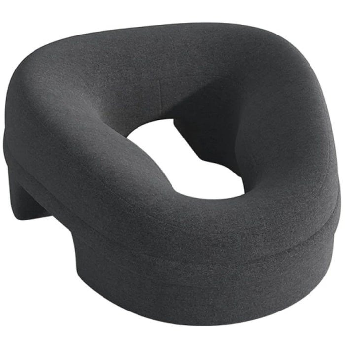 Ergonomic Face Down Pillow Memory Foam Massage Headrest Cushion for Post Surgery Recovery - 1