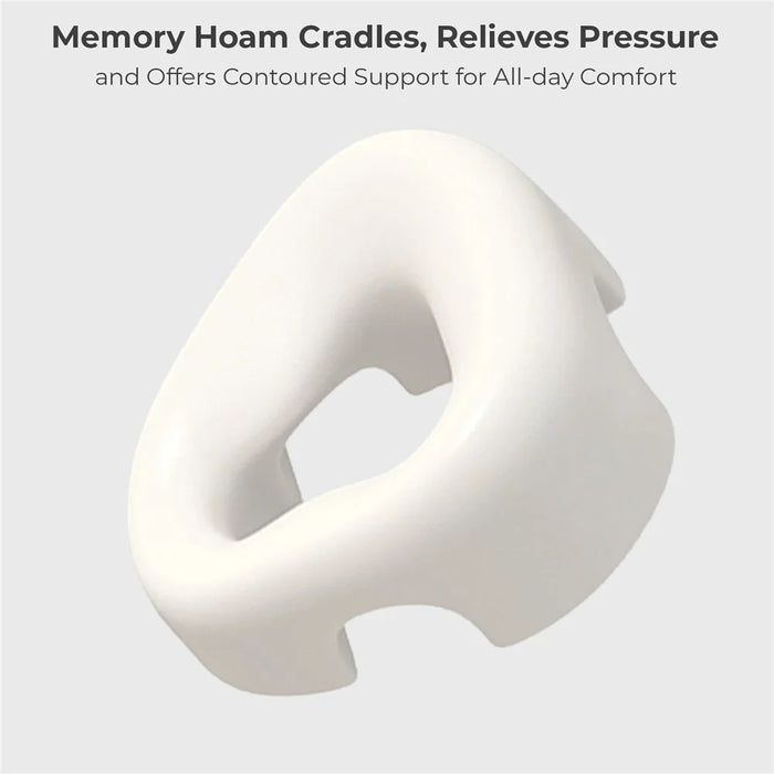 Ergonomic Face Down Pillow Memory Foam Massage Headrest Cushion for Post Surgery Recovery - 5