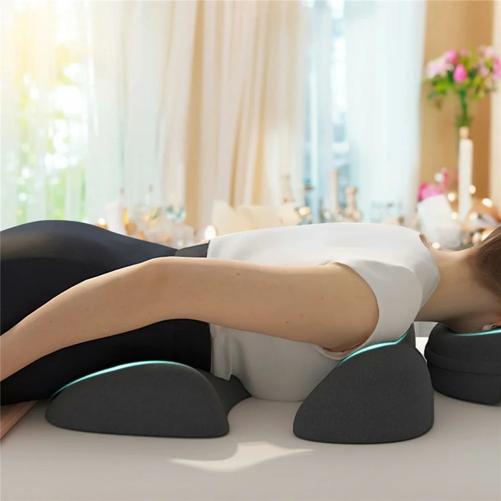 Memory Foam T-Shaped Massage Pillow for Spa Salon Beauty Bed Ergonomic Chest Support Cushion - 3