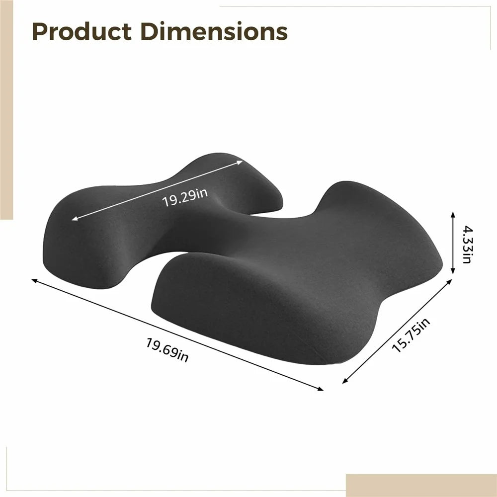 Memory Foam T-Shaped Massage Pillow for Spa Salon Beauty Bed Ergonomic Chest Support Cushion - 6