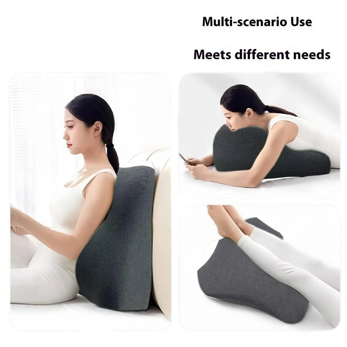 Ergonomic Support Pillow Wedge Cushion for Office Chair Bed Reduce Back Pain - 3