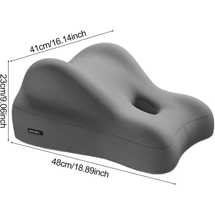 Ergonomic Support Pillow Wedge Cushion for Office Chair Bed Reduce Back Pain - 5
