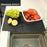 45 x 30cm Silicone Draining Mat Kitchen Heat Resistant Pad Non Slip Striped Countertop Protector - Dark Grey - 3
