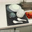 45 x 30cm Silicone Draining Mat Kitchen Heat Resistant Pad Non Slip Striped Countertop Protector - Dark Grey - 5