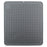 45 x 40cm Silicone Draining Mat Kitchen Heat Resistant Pad Non Slip Striped Countertop Protector - Grey - 1