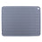 Kitchen Striped Silicone Draining Mat Heat Resistant Non Slip Countertop Protective Pad, 40x30cm - Dark Grey - 1
