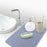 Kitchen Striped Silicone Draining Mat Heat Resistant Non Slip Countertop Protective Pad, 40x30cm - Dark Grey - 3